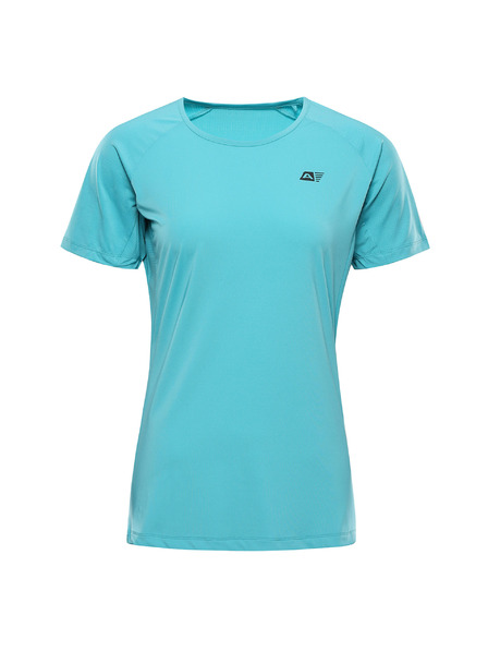 ALPINE PRO Tricou damă cu uscare rapidă și cool dry ALPINE PRO BASIKA curacao
