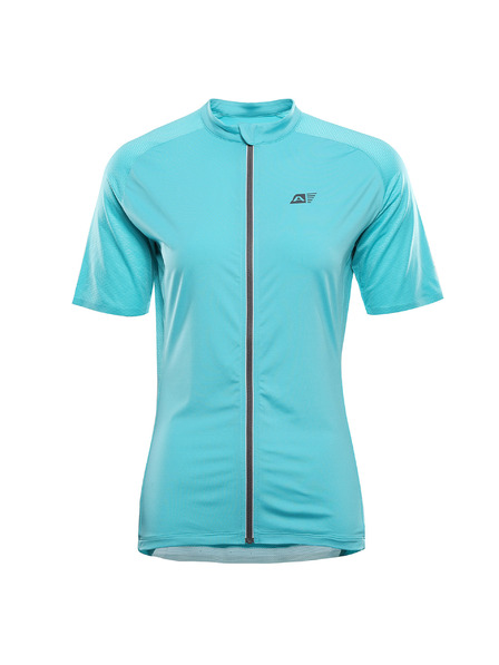 ALPINE PRO Jerseu de ciclism pentru femei cu cool dry ALPINE PRO SAGENA 2 curacao