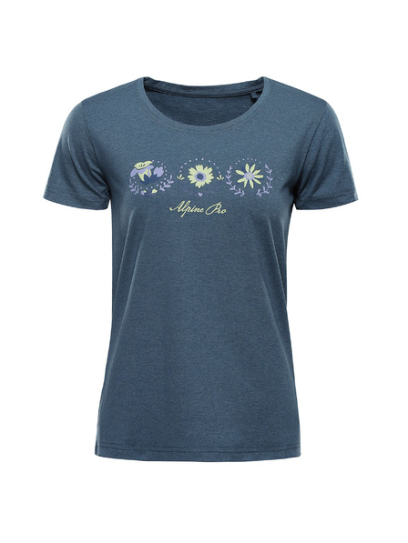 ALPINE PRO Tricou funcțional damă ALPINE PRO SASSA dk.metal blue varianta pa