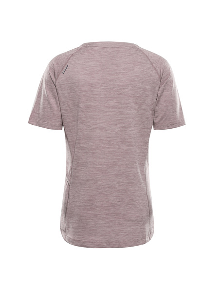 ALPINE PRO Tricou de ciclism cu uscare rapidă pentru femei ALPINE PRO GERETA 3 pale mauve