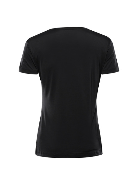 ALPINE PRO Tricou damă cu uscare rapidă și cool dry ALPINE PRO MERETHA negru