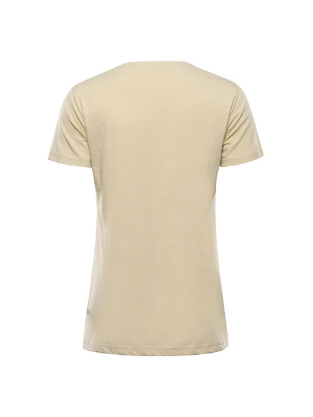 ALPINE PRO Tricou din bumbac damă ALPINE PRO DORENA wood ash varianta pc