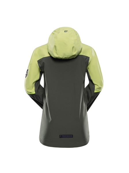 ALPINE PRO Geacă pentru copii cu membrană ptx ALPINE PRO ZARRO 3 green oasis