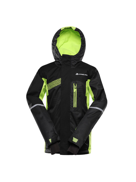 ALPINE PRO Geacă de schi pentru copii cu membrană ptx snow ALPINE PRO DEARO 2 black