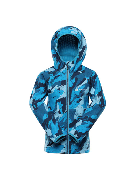 ALPINE PRO Jachetă softshell pentru copii ALPINE PRO HOORO 2 moonlit ocean varianta pa