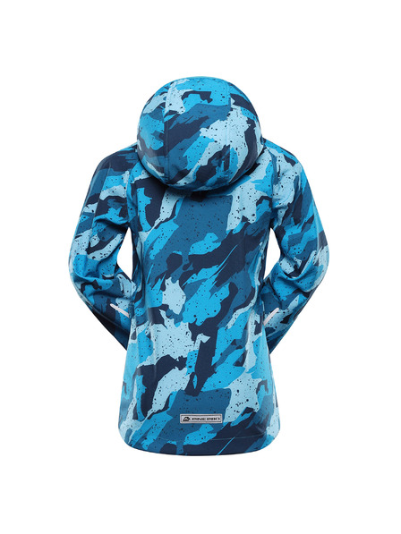 ALPINE PRO Jachetă softshell pentru copii ALPINE PRO HOORO 2 moonlit ocean varianta pa