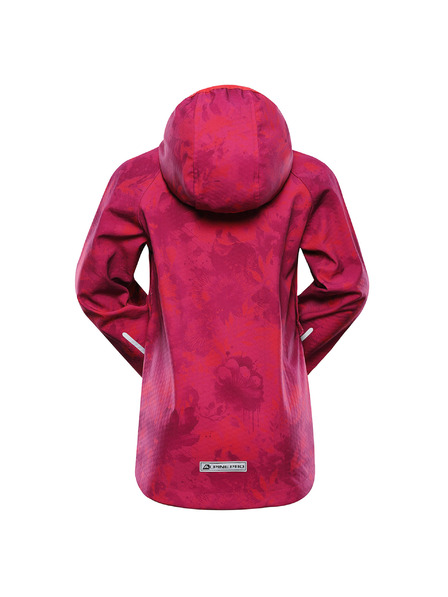 ALPINE PRO Jachetă softshell pentru copii ALPINE PRO HOORO 2 fuchsia red varianta pb