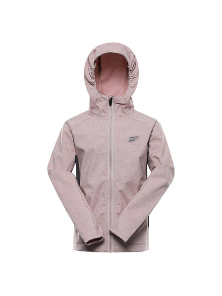 ALPINE PRO Jachetă softshell pentru copii cu membrană ALPINE PRO SPERTO 2 pale mauve