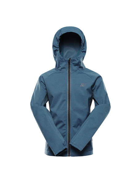 ALPINE PRO Jachetă softshell pentru copii cu membrană ALPINE PRO SPERTO 2 storm blue
