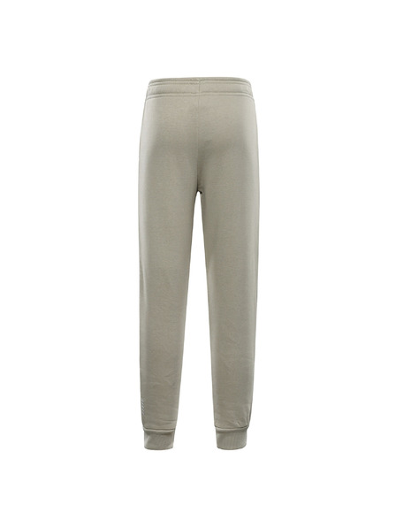 ALPINE PRO Pantaloni sport din bumbac pentru copii ALPINE PRO DAKKO piatră abație