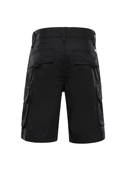 ALPINE PRO Pantaloni scurți copii din bumbac ALPINE PRO URTO black