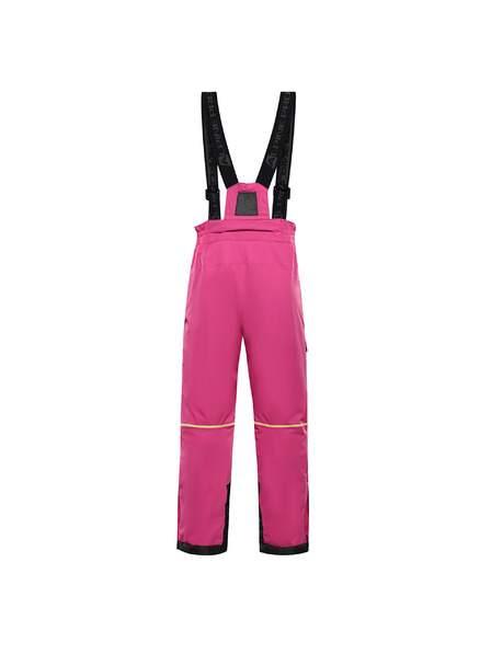 ALPINE PRO Pantaloni de schi copii cu membrană ptx snow ALPINE PRO WERADO 2 fuchsia fedora