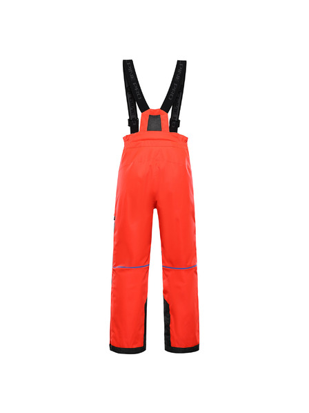 ALPINE PRO Pantaloni de schi copii cu membrană ptx snow ALPINE PRO WERADO 2 neon red