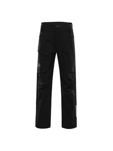ALPINE PRO Pantaloni softshell pentru copii ALPINE PRO ATEMO negru
