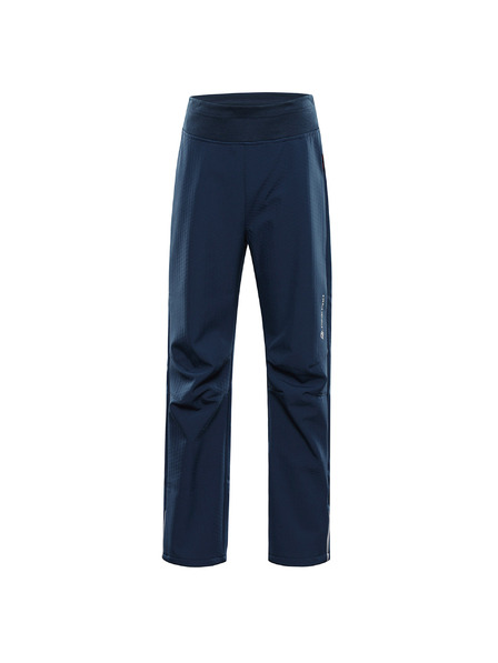 ALPINE PRO Pantaloni softshell pentru copii ALPINE PRO ZORTO 2 albastru petrol