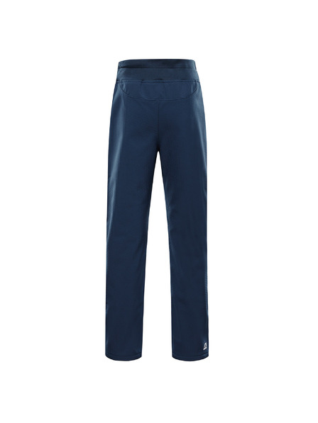 ALPINE PRO Pantaloni softshell pentru copii ALPINE PRO ZORTO 2 albastru petrol