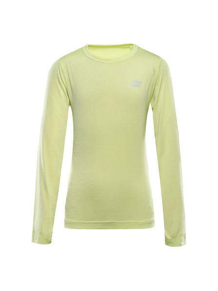 ALPINE PRO Tricou copii cu uscare rapidă ALPINE PRO MILDO 2 verde luminos