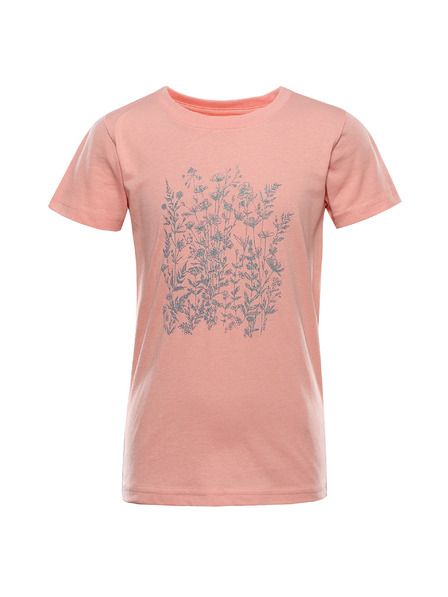 ALPINE PRO Tricou rapid uscat pentru copii ALPINE PRO REJO 2 apricot blush varianta pd