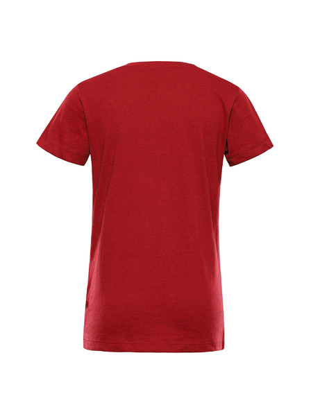 ALPINE PRO Tricou pentru copii din material neșifonabil ALPINE PRO BIGERO 2 cardinal varianta pb
