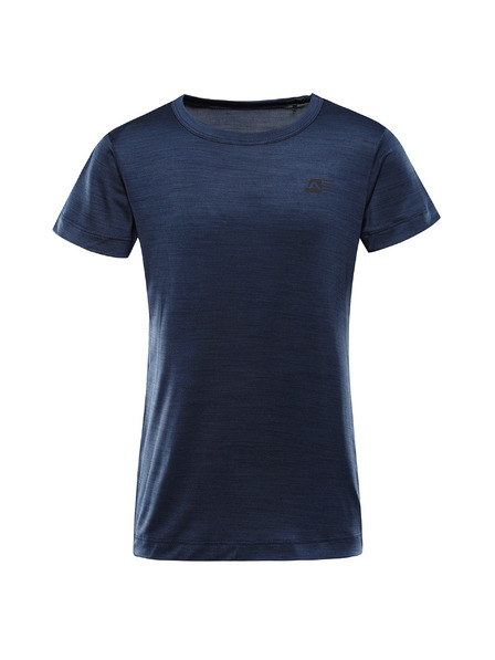 ALPINE PRO Tricou copii cu uscare rapidă ALPINE PRO BASIKO ocean luminat