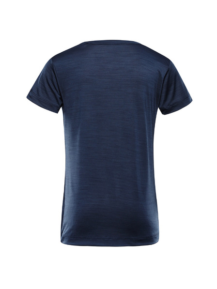ALPINE PRO Tricou copii cu uscare rapidă ALPINE PRO BASIKO ocean luminat