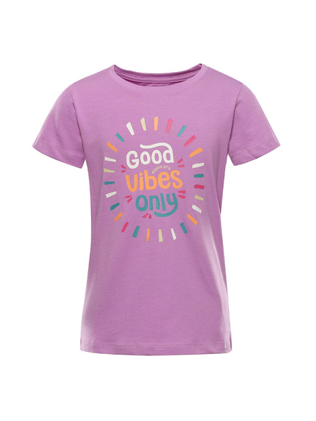 ALPINE PRO Tricou din bumbac pentru copii ALPINE PRO DORGO first bloom variantă pa