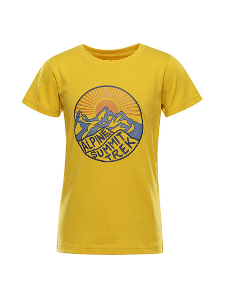 ALPINE PRO Tricou rapid uscat pentru copii ALPINE PRO REJO 2 lemon curry varianta pb