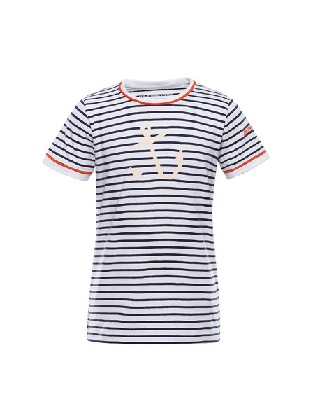 ALPINE PRO Tricou din bumbac pentru copii cu imprimeu schimbător ALPINE PRO NAMORO moonlit ocean