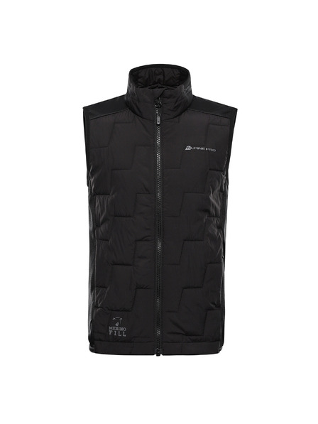 ALPINE PRO Vestă pentru copii cu umplutură merino ALPINE PRO NERCO black
