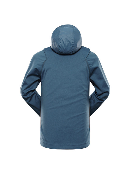 ALPINE PRO Vestă-jachetă softshell pentru bărbați cu membrană 2în1 ALPINE PRO SPERT 2 storm blue