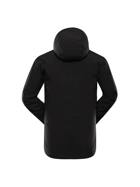 ALPINE PRO Jachetă bărbătească cu membrană ptx ALPINE PRO REMON negru