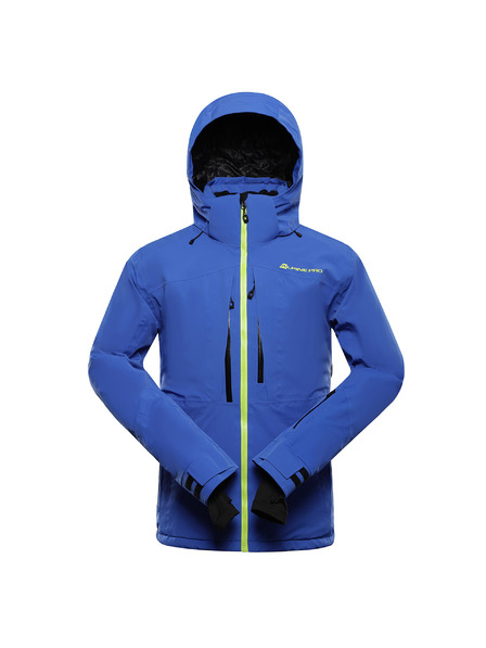 ALPINE PRO Jachetă de schi bărbați cu membrană ptx snow ALPINE PRO REAS 2 albastru strălucitor