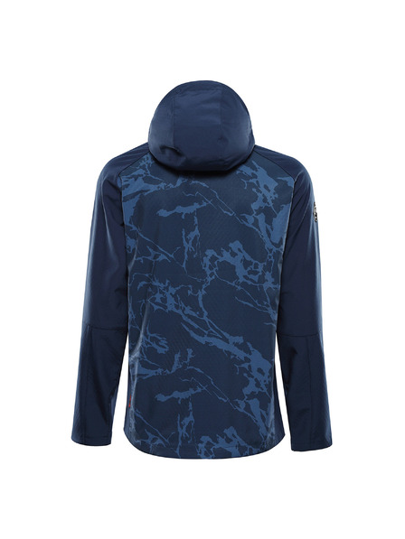 ALPINE PRO Jachetă softshell bărbătească cu membrană ALPINE PRO HOOR moonlit ocean variantă pa