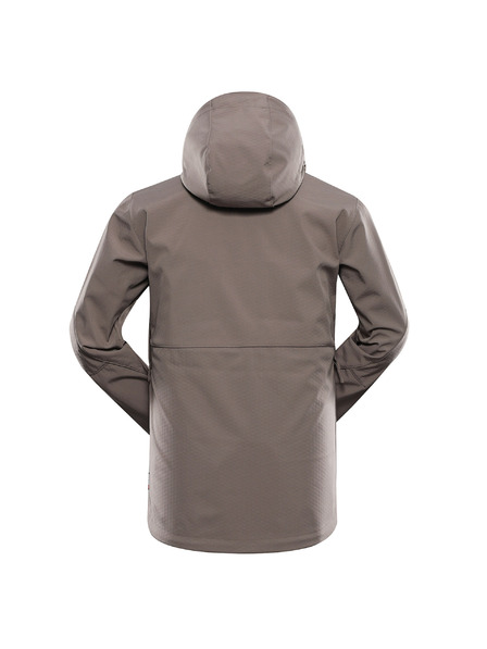 ALPINE PRO Jachetă softshell cu membrană pentru bărbați ALPINE PRO HOOR 2 driftwood