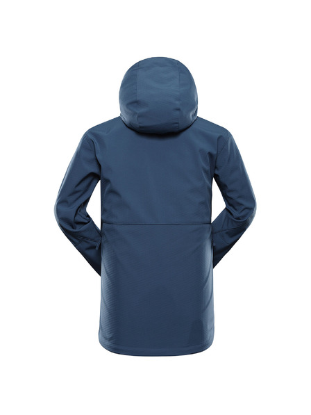 ALPINE PRO Jachetă softshell cu membrană pentru bărbați ALPINE PRO HOOR 2 dk.metal blue