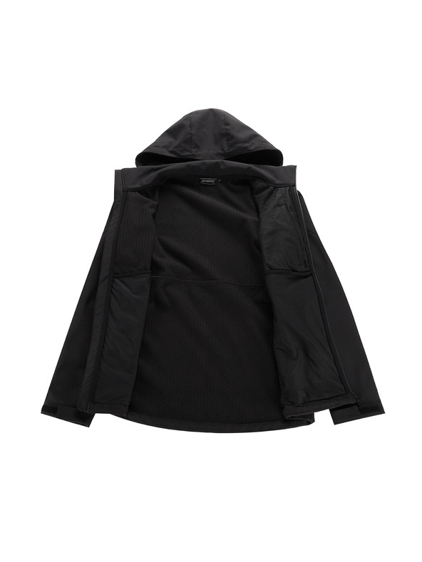 ALPINE PRO Jachetă softshell cu membrană pentru bărbați ALPINE PRO GEDER black