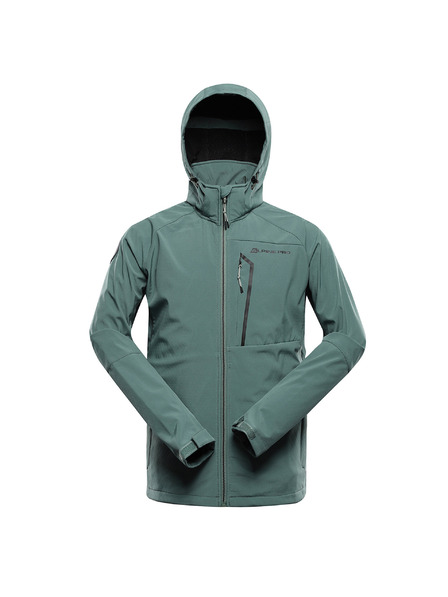 ALPINE PRO Jachetă softshell bărbătească ALPINE PRO HOOR myrtle