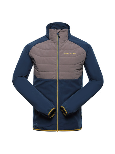 ALPINE PRO Geacă cu umplutură merino pentru bărbați ALPINE PRO GERL blue wing teal