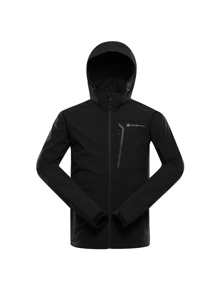 ALPINE PRO Jachetă softshell bărbați cu membrană ALPINE PRO HOOR black