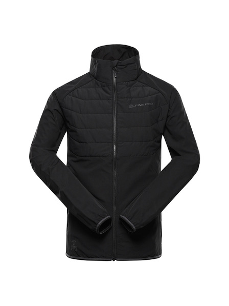 ALPINE PRO Geacă cu umplutură merino pentru bărbați ALPINE PRO GERL black