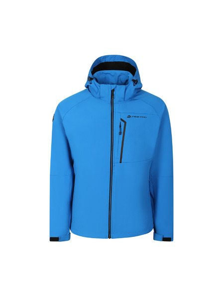 ALPINE PRO Jachetă softshell bărbătească cu membrană ALPINE PRO HOOR brilliant blue