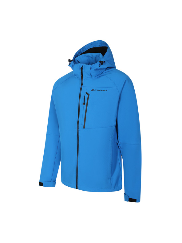 ALPINE PRO Jachetă softshell bărbătească cu membrană ALPINE PRO HOOR brilliant blue