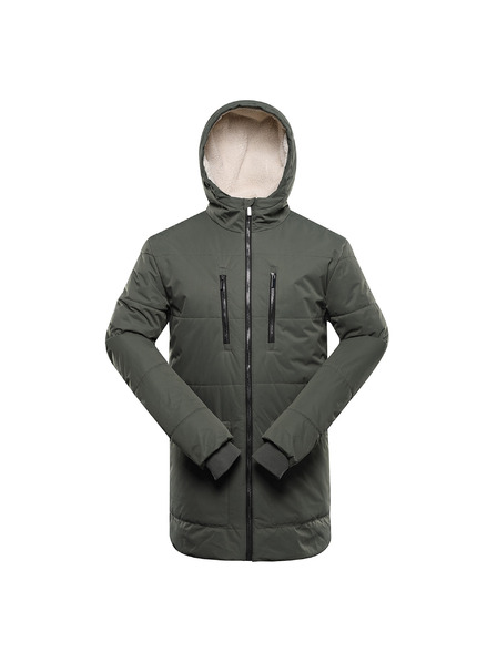 ALPINE PRO Jachetă de iarnă mai lungă bărbătească cu membrană ptx ALPINE PRO COLWEL petrol