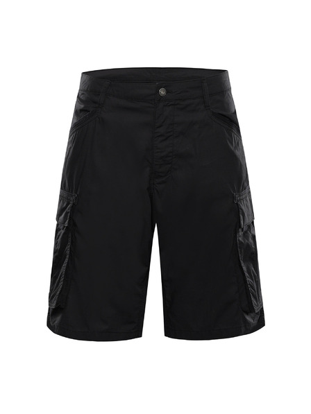 ALPINE PRO Pantaloni scurți din bumbac pentru bărbați ALPINE PRO URT black