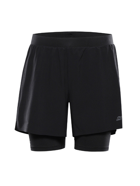 ALPINE PRO Pantaloni scurți sport pentru bărbați cu cool dry ALPINE PRO GAJER black