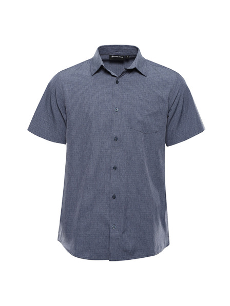 ALPINE PRO Cămașă cu uscare rapidă pentru bărbați ALPINE PRO WERAN dk.metal blue