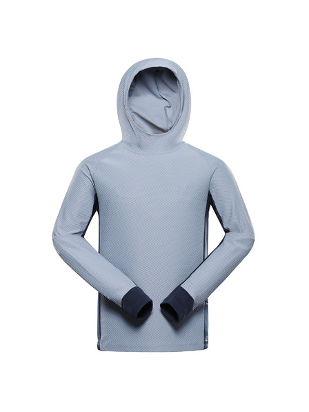 ALPINE PRO Bluză pentru bărbați cu uscare rapidă ALPINE PRO FEZ ashley blue