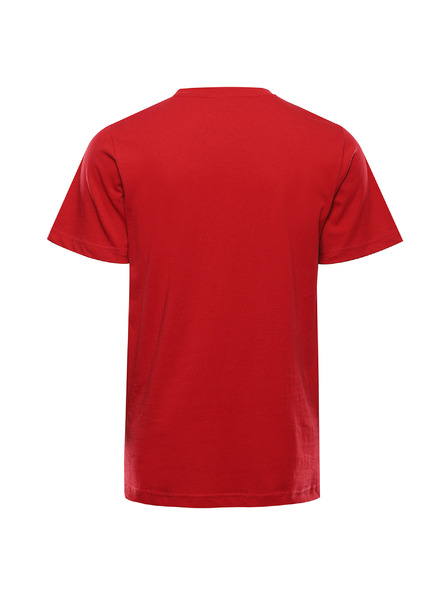 ALPINE PRO Tricou din bumbac pentru bărbați ALPINE PRO DOMEN cardinal varianta pc