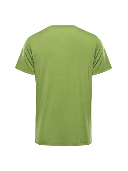 ALPINE PRO Tricou funcțional pentru bărbați cu tratament antibacterian ALPINE PRO LYOR peridot