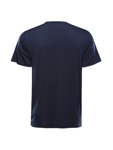 ALPINE PRO Tricou funcțional pentru bărbați cu tratament antibacterian ALPINE PRO LYOR moonlit ocean